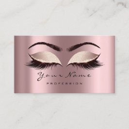Roos Glitter Makeup Artist Lashes Extension Spark Visitekaartje