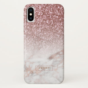 Roos Glitter & Marble Ombre Case-Mate iPhone Case