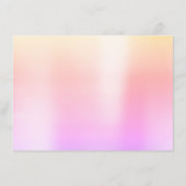 Roos Glitter Ombre Makeup Beauty Certificate Gift (Achterkant)