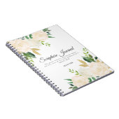 Roos & Glitter Personalized Scriptjournaal Notitieboek (Rechterzijde)