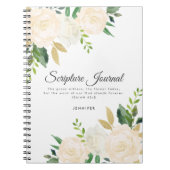 Roos & Glitter Personalized Scriptjournaal Notitieboek (Voorkant)