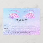 Roos Glitter Princess Make-up Certificaat Cadeau (Voorkant)