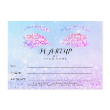 Roos Glitter Princess Make-up Certificaat Cadeau