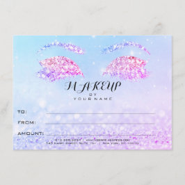 Roos Glitter Princess Make-up Certificaat Cadeau