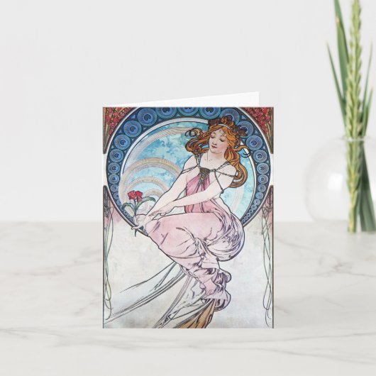 Roos Goddess Kaart (Voorkant)