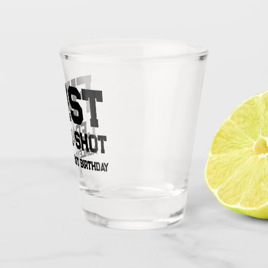 Roos Gold 22st ,21st Birthday Shot Glass Shot Glas (Rechts)