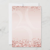 Roos Gold 30e verjaardag voor vrouwen Kaart (Achterkant)