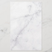 Roos Gold 3D Lips Marble Texture Beauty Salon Flyer (Achterkant)