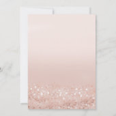 Roos Gold 40e 40e verjaardag Kaart (Achterkant)