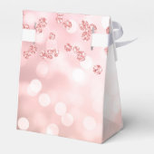 Roos Gold 60e verjaardag Hartelijk dank Bedankdoosjes (Achterkant)