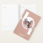 Roos Gold Aangepaste foto 2023-printer Planner (Display)