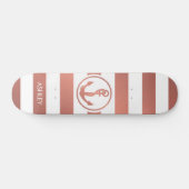 Roos Gold Anchor Persoonlijk Skateboard (Horizontaal)