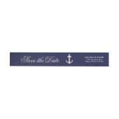 Roos Gold Anchor RSVP Wraparound Label (Individueel)