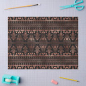 Roos Gold Art Deco over zwarte ontkoppeling Tissuepapier (Craft)