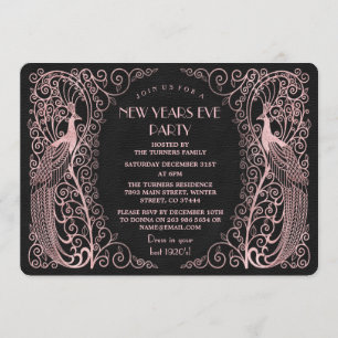 Roos Gold Art-spotjes Nieuwjaarsdag Kaart