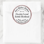 Roos Gold Artisan Handmade Gourmet Etiket (Tas)