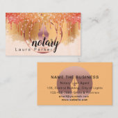 Roos Gold Attorney  van de leningnemer Visitekaartje (Voorkant / Achterkant)