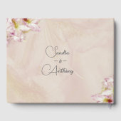 Roos Gold Azalea Wedding Gastenboek (Achterkant)