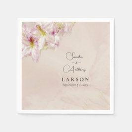 Roos Gold Azalea Wedding Servet