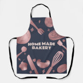 Roos Gold Baking Utensils Bakkerij Schort (Voorkant)