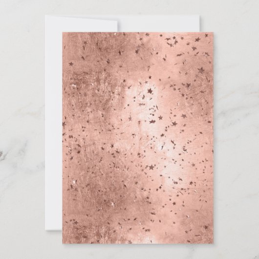 Roos Gold ballonvaarders tot 50 jaar 50e verjaarda Kaart (Achterkant)