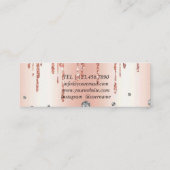 Roos Gold Balloons Event Planning Visitekaartje (Achterkant)