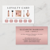 Roos Gold Beauty Klantenkaartje (Voorkant / Achterkant)