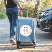 Roos Gold Beauty Salon Afstandelijke Vloer Marker Sticker (Koffer Insitu)