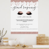 Roos Gold Beauty Salon Heropening Covid Safety Poster (Keuken)