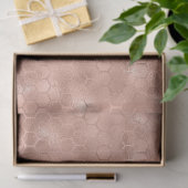 Roos Gold Bee-reeks Design 5 Weefselpapier Tissuepapier (Geschenk)