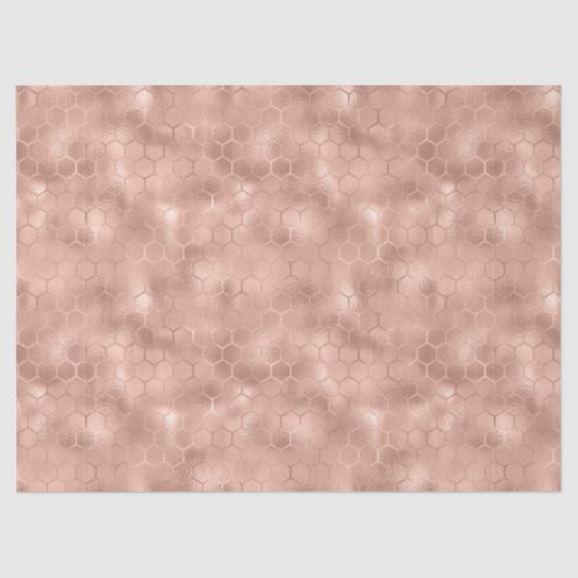 Roos Gold Bee-reeks Design 5 Weefselpapier Tissuepapier (Voorkant)