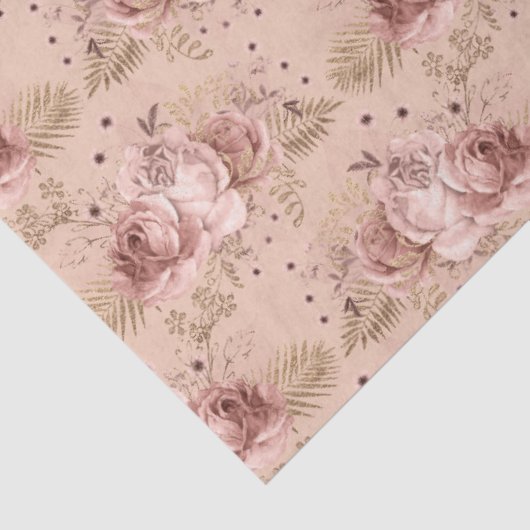 Roos Gold Bee Series Design 8 tissuepapier (Detail)