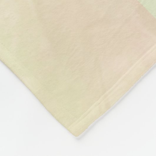 Roos Gold Bee Symbool Fleece Deken (Hoek)