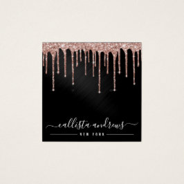 Roos Gold Black Glitter-schijven voor Kaart met be