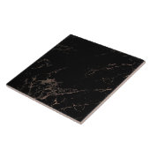 Roos Gold Black Tegel Tegeltje (Zijkant)