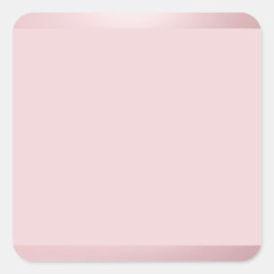 Roos Gold Blank Sjabloon Voeg Jouw tekst legant to Vierkante Sticker