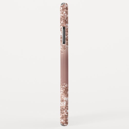 Roos Gold Bling Luxury Case-Mate iPhone Case (Achterkant/rechts)