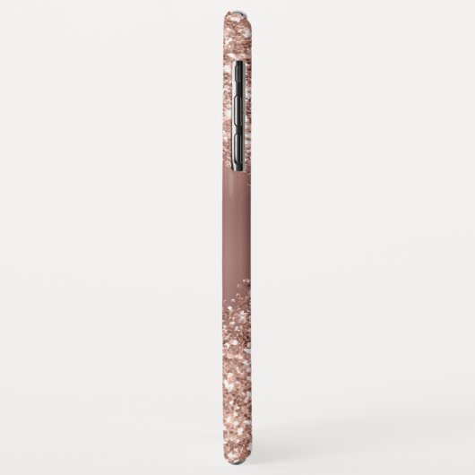 Roos Gold Bling Luxury Case-Mate iPhone Case (Achterkant/links)