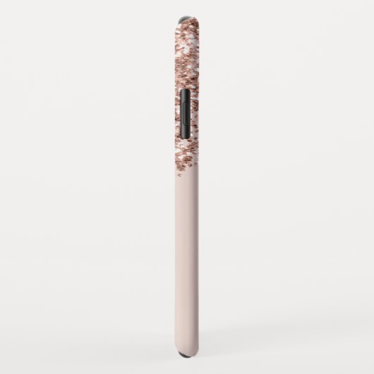 Roos Gold Bling Luxury Case-Mate iPhone Case (Achterkant/rechts)