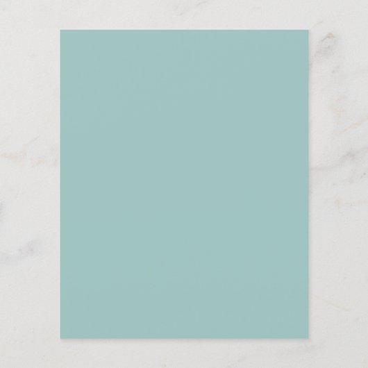 Roos Gold Bloemenbudget verjaardagsuitnodiging Flyer (Achterkant)