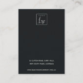 ROOS GOLD BLUSH BRUSH STROKE STUD EARRING DISPLAY VISITEKAARTJE (Achterkant)