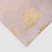 Roos Gold Blush en Gold Texture Tissuepapier (Detail)