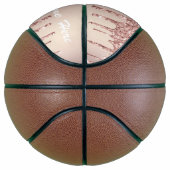 Roos Gold Blush Glitter Drivers Naam Basketball Basketbal (Rechts)