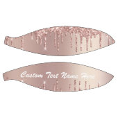 Roos Gold Blush Glitter Drivers Naam Basketball Basketbal (Panelen)