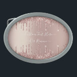 Roos Gold Blush Glitter Drivers Tekst sluiting Gesp<br><div class="desc">Roos Gold Blush Glitter Sparkle Drijft Aangepaste tekst Roze Modern - Voeg je unieke tekst toe of verwijder tekst - Maak je speciale cadeautje - Resize tekst en beweeg of verwijder tekst/elementen met aanpassingsgereedschap. Ontwerp door MIGNED. Zie alstublieft mijn andere projecten. U kunt deze design ook overbrengen naar meer dan...</div>