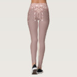 Roos Gold Blush Glitter Sparkle Drift Chic - Tekst Leggings<br><div class="desc">Roos Gold Blush Glitter Sparkle Drijft Aangepaste tekst Roze Meisjes Modern - Voeg je unieke tekst/naam toe of verwijder tekst - Maak je speciale cadeautje - Resize en beweeg of verwijder tekst/elementen met aanpassingsgereedschap. Ontwerp door MIGNED. Zie alstublieft mijn andere projecten. U kunt deze design ook overbrengen naar meer dan...</div>