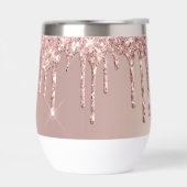 Roos Gold Blush Glitter Sparkly Drips (Links)