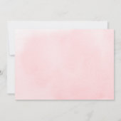 Roos Gold Blush Modern Simple Script Save the Date (Achterkant)