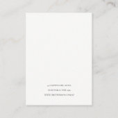 ROOS GOLD BLUSH PINK COPPER KETTING DISPLAY VISITEKAARTJE (Achterkant)