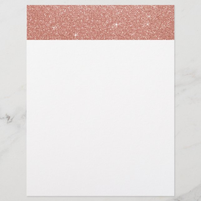 Roos Gold - Blush Pink Glitter and Sparkle (Voorkant)